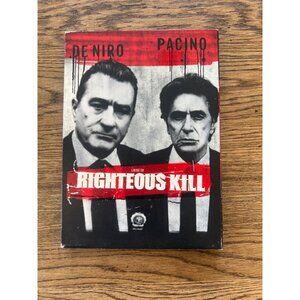Righteous Kill 2008 DVD Crime Thriller Action Robert De Niro Al Pacino Pre-Owned